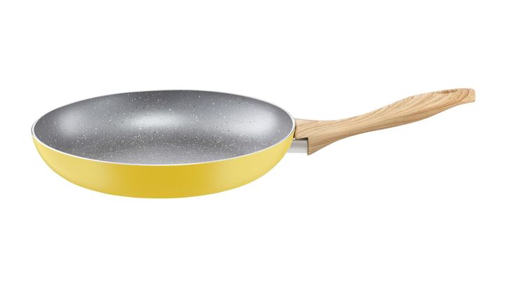 Tigaie 24cm galbena acoperire qualum basic stone + separator nordic