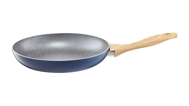 Tigaie 28cm albastra acoperire qualum basic stone + separator nordic