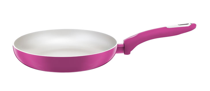 Tigaie 28cm cu invelis qualum advanced fucsia vision
