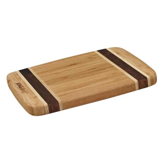 Tocator dreptunghiular din bambus kinghoff, lungime 24.4 cm