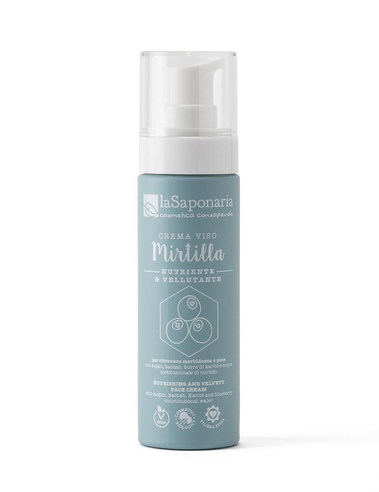 Crema de fata bio hranitoare si catifelata mirtilla lasaponaria 50ml