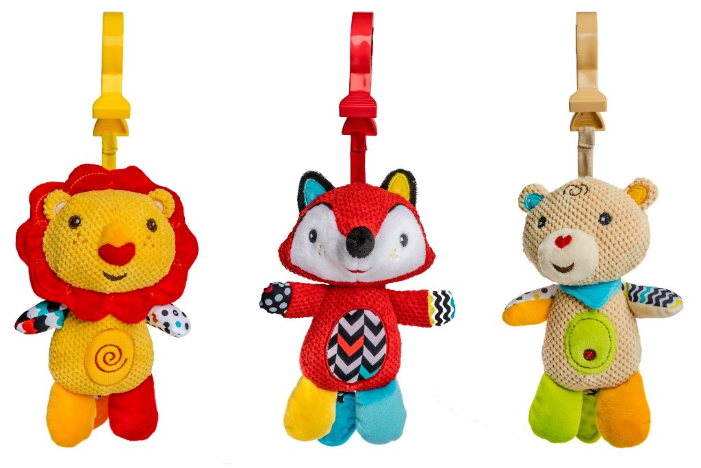 Animalut muzical de plus pentru carucior si patut - leu
