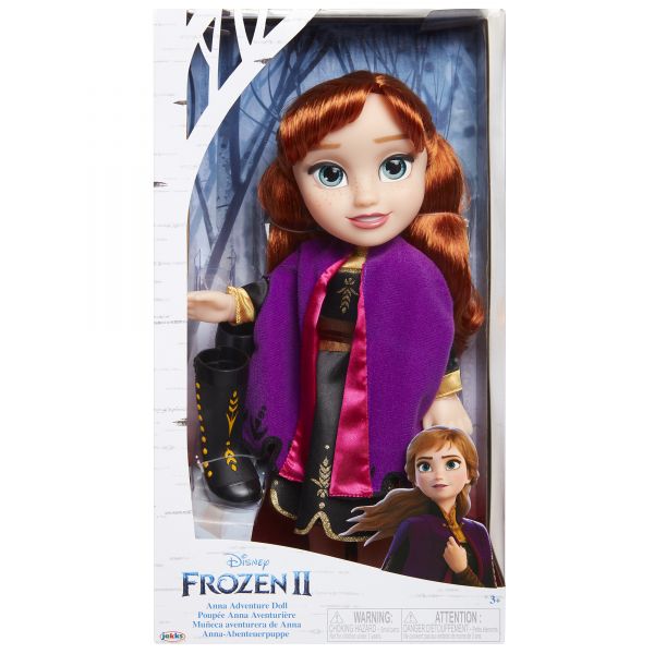 Papusa Anna cu rochita de calatorie, Disney Frozen