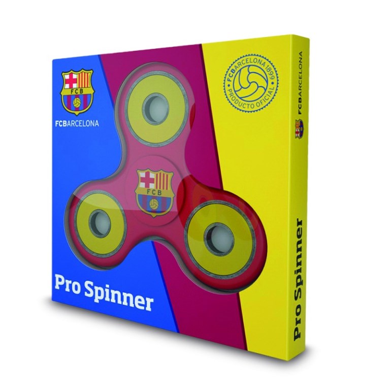 Spinner rosu cu fc barcelona