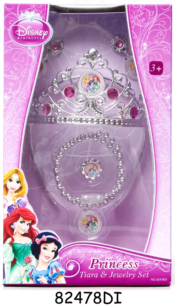 Set diadema si bijuterii - Printesele Disney