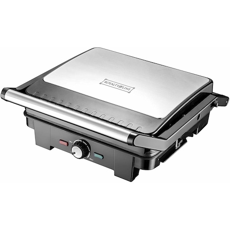 Sandwich Maker Panini Grill Royalty Line, placi antiaderente, deschidere 180 grade, 2200 W