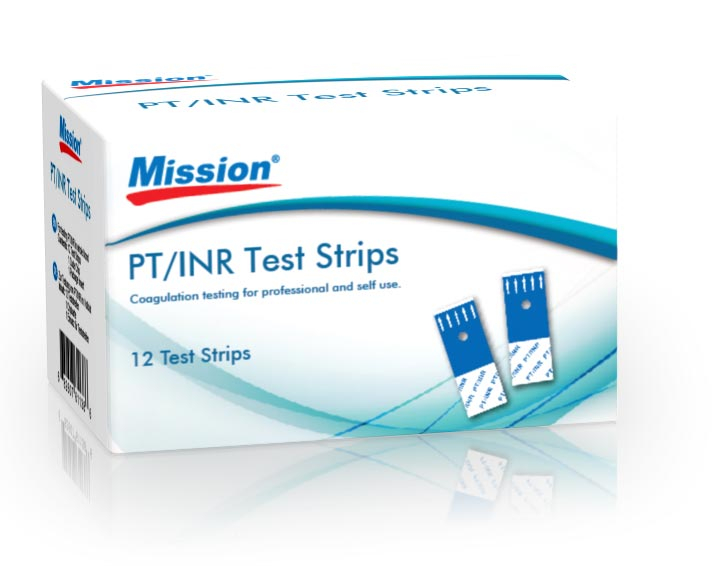 Teste coagulometru acon mission pt/inr 12 lamele / set