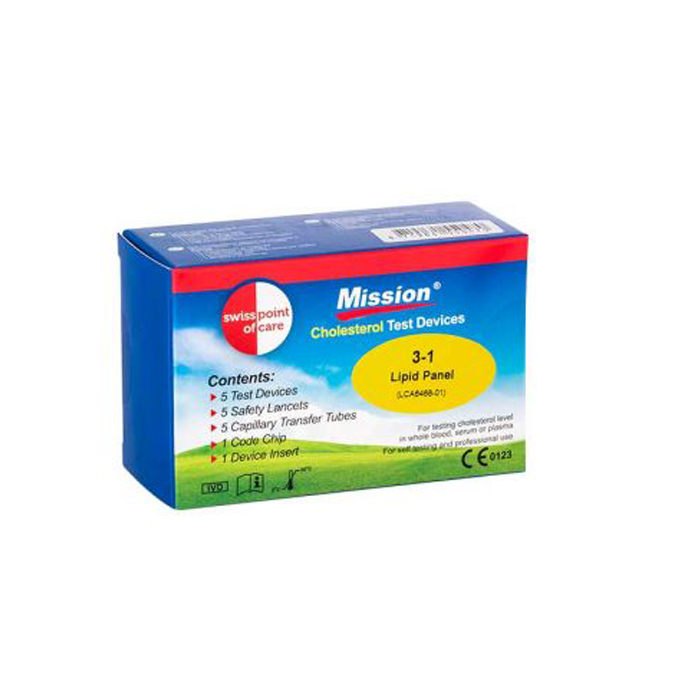 Set 5 teste colesterol hdl/ldl