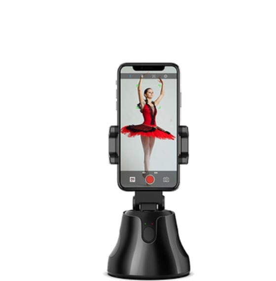 Suport pentru telefon halber®, rotatie de 360°, urmarirea fetei si fotografiere inteligenta
