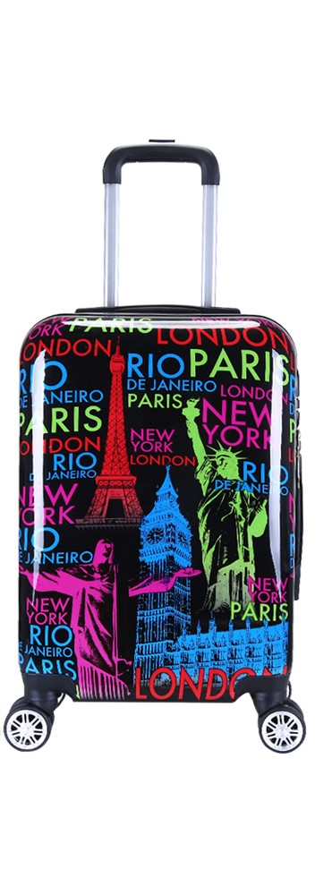 Troler pentru Calatorie ABS+Policarbonat, 55cm