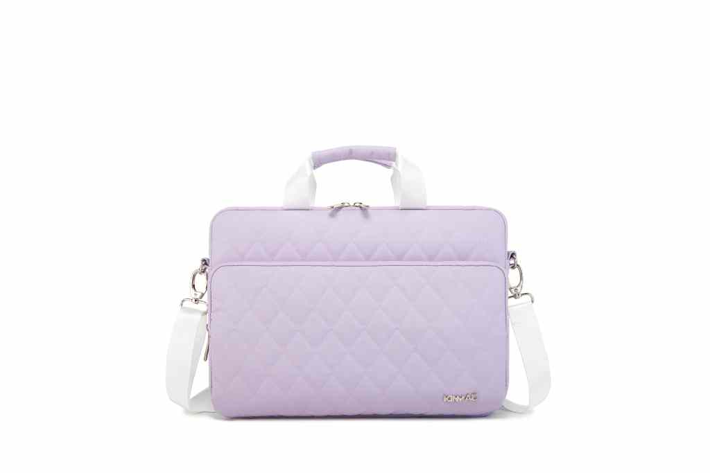 Geanta Laptop Kinmac Purple Embroidery, 14