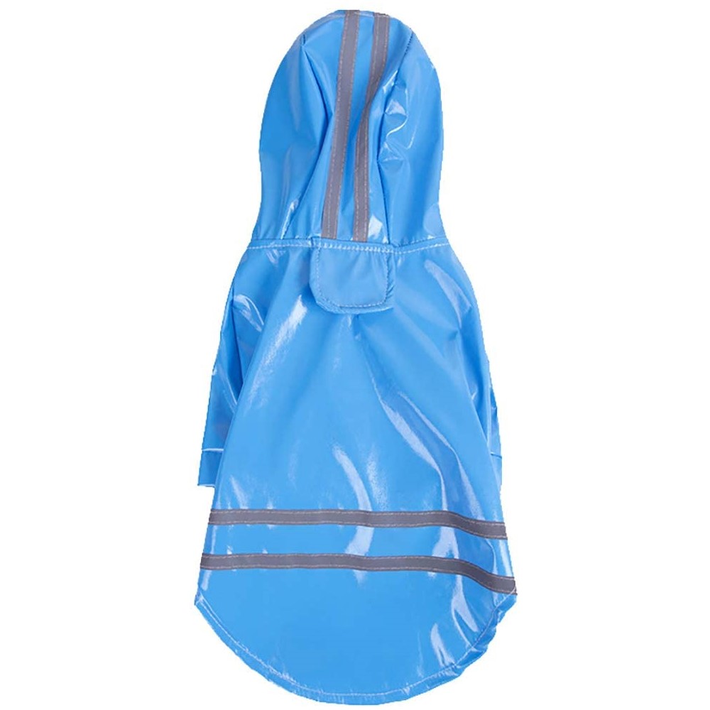 Vesta pelerina de ploaie pentru catei, aexya, bleu, marimea m