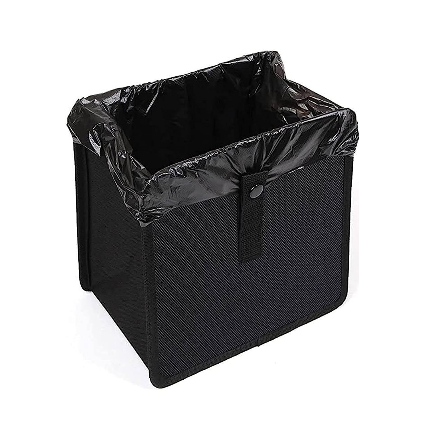 Cos de gunoi pentru masina capacitate 7l, aexya, negru