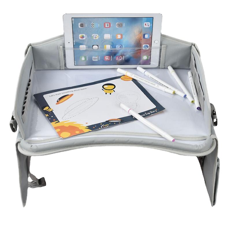 Organizator pentru scaunul auto, centru de activitati pentru copii, aexya, gri v3