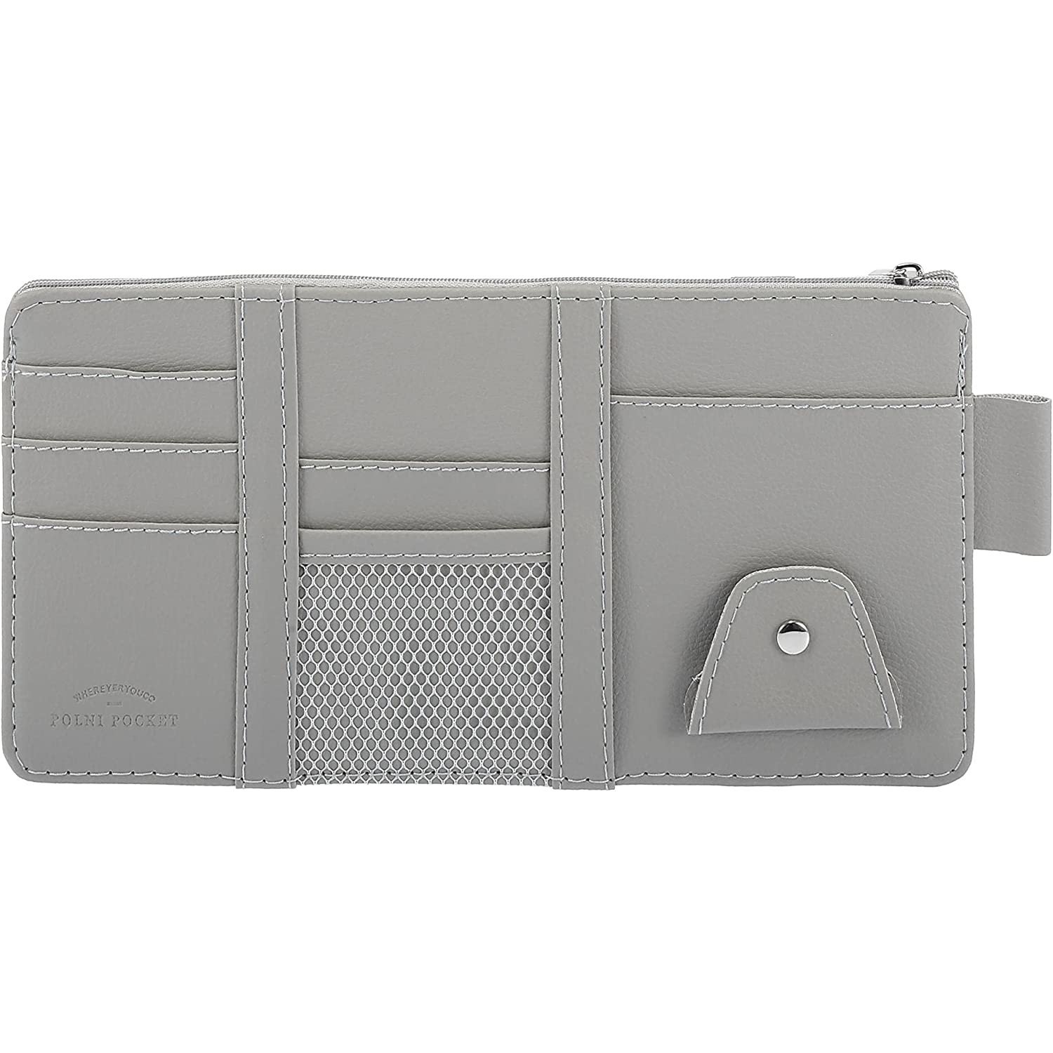 Organizator pentru parasolarul auto, aexya, gri