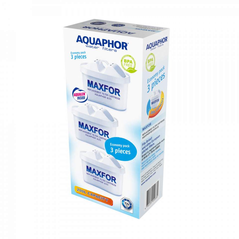 Aquaphor b25 - cartus filtrant, set cu 3 cartuse