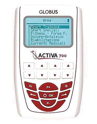 Globus activa 700- electrostimulator, cu 4 canale si 271 de programe