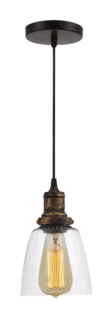 Pendul edison bronz 1xe27 60w