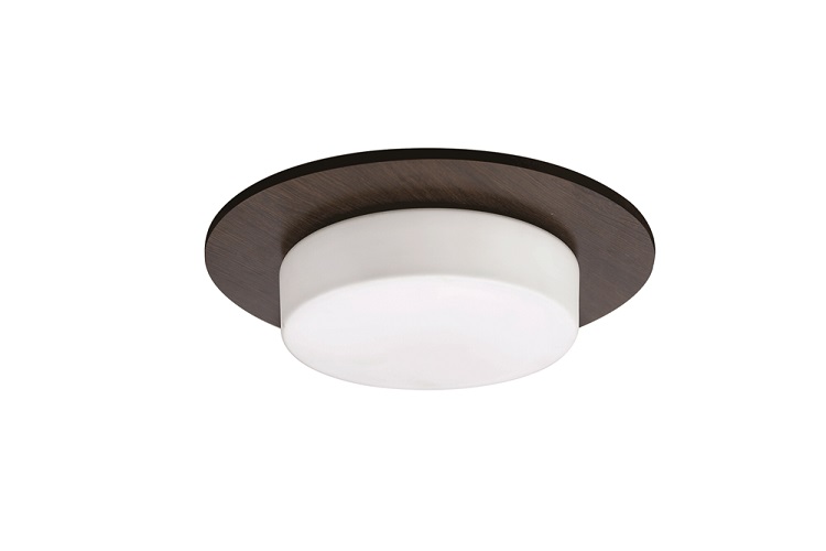 Plafoniera erste andra wenge rotunda 1xe27