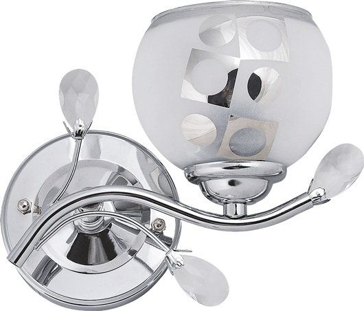 Aplica luminita crom 1xe27 60w erste