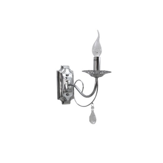 Aplica chandler crom+alb 1xe14 60w erste