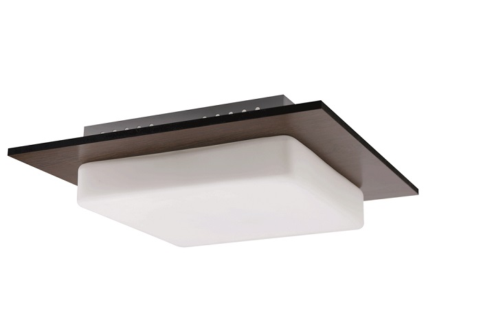 Plafoniera Andra Wenge 2xE27 60W