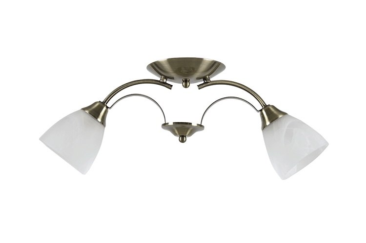 Lustra ivory alama+alb 2xe27 60w