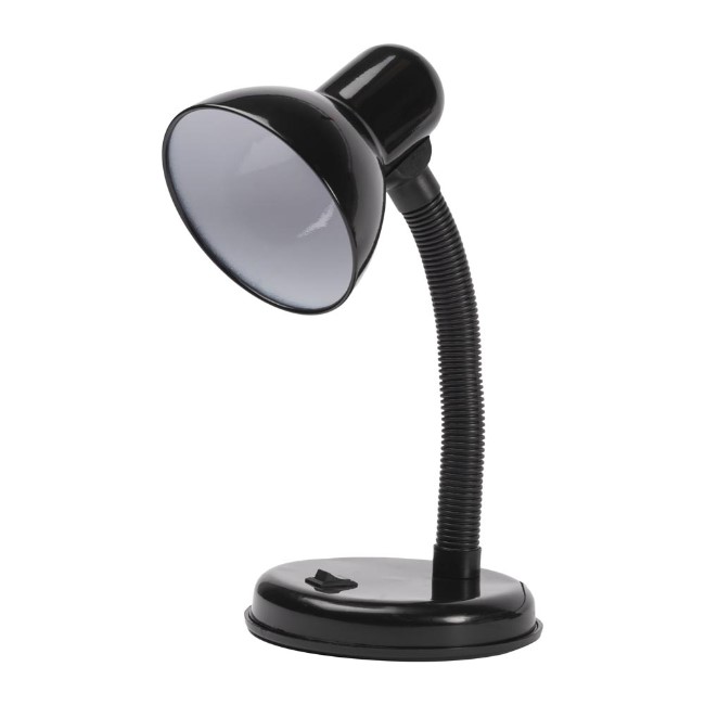 Lampa birou clasic negru 1xe27 60w erste