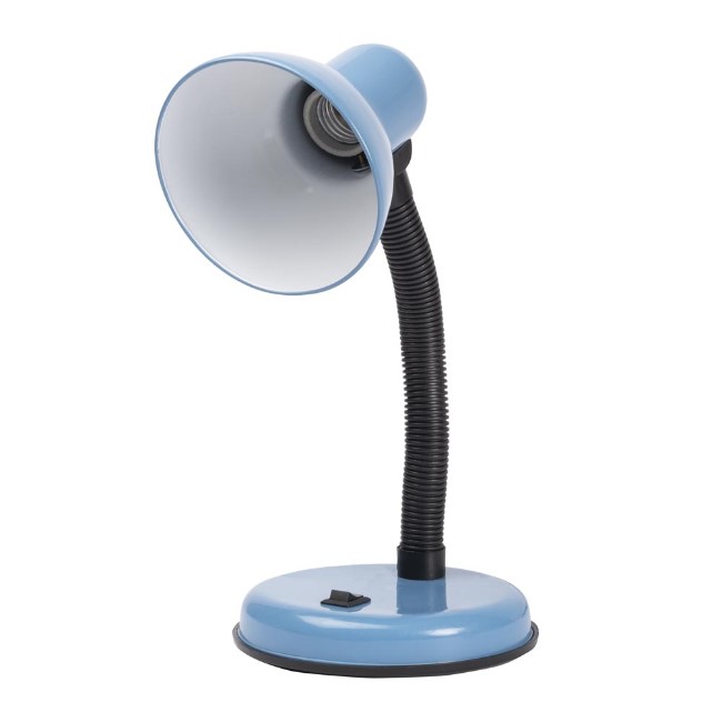 Lampa birou clasic bleu 1xe27 60w erste