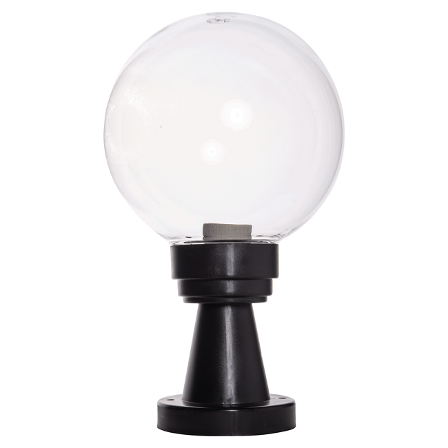 Lampa gradina luca transparent 1xe27 40w ip44 erste