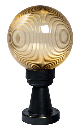 Lampa gradina luca auriu 1xe27 40w ip44 erste