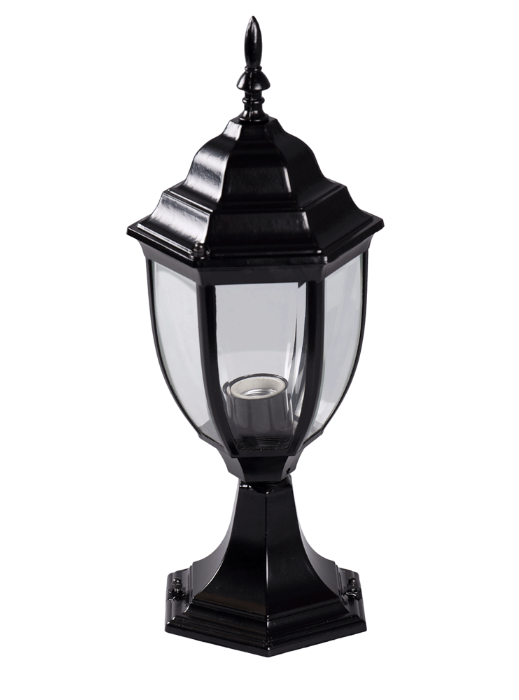 Lampa gradina corint 43 negru 1xe27 60w ip4