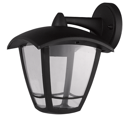 Lampa gradina mephisto negru 1xe27 60w erste