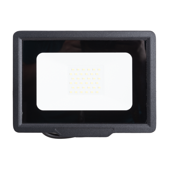 Proiector led smd slim 30w cw negru homelight