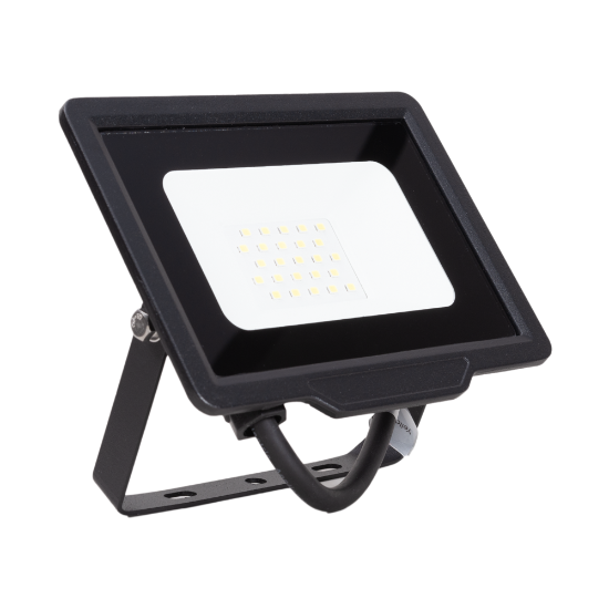 Proiector led smd slim 20w cw negru novelite