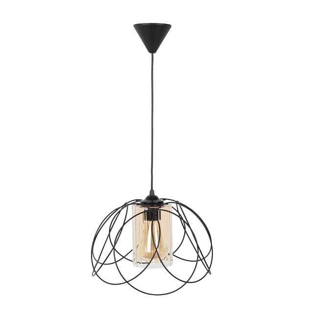 Pendul leylak negru 1xe27 60w