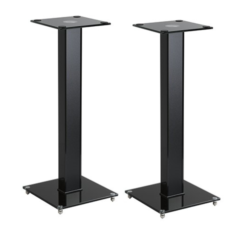 Stand de boxe de raft blackmount bp1 din aluminiu si sticla - 2 bucati