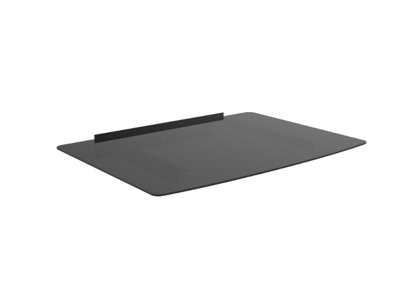 Suport dvd / receiver de perete din sticla blackmount ct-dvd-14csbn