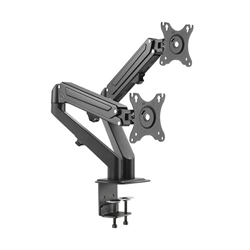 Suport 2 monitoare gas spring blackmount mnt25-2, 17 inch-27 inch, 6.5 kg