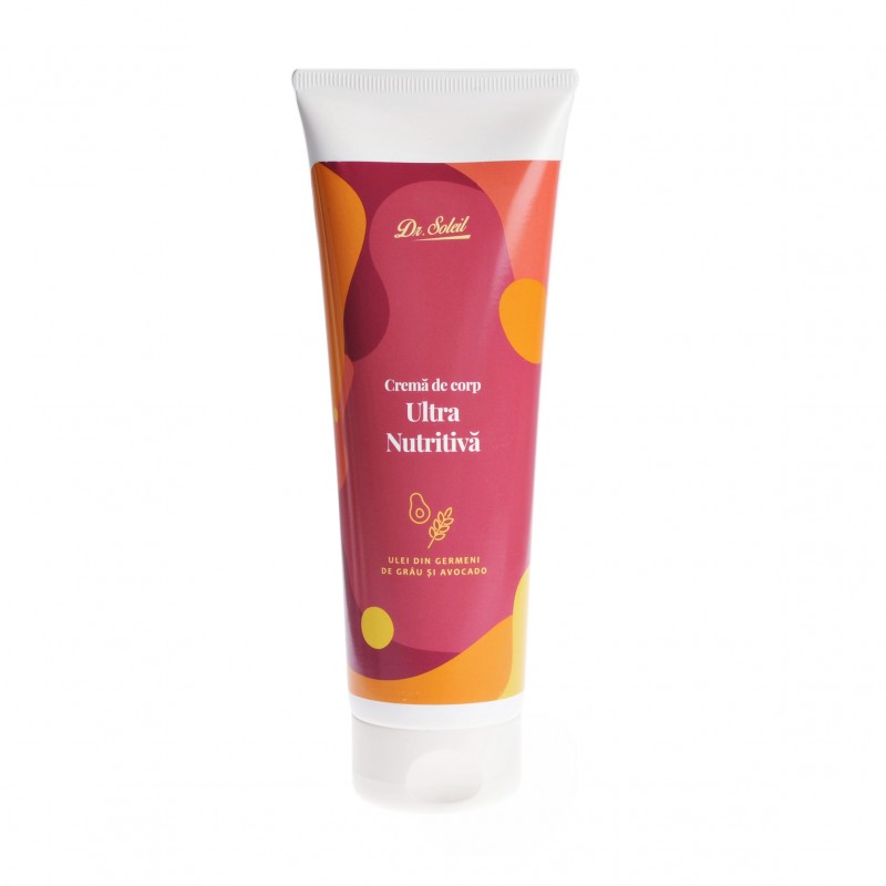 Crema de corp ultra nutritiva dr. soleil cu germeni de grau si avocado, 250 ml