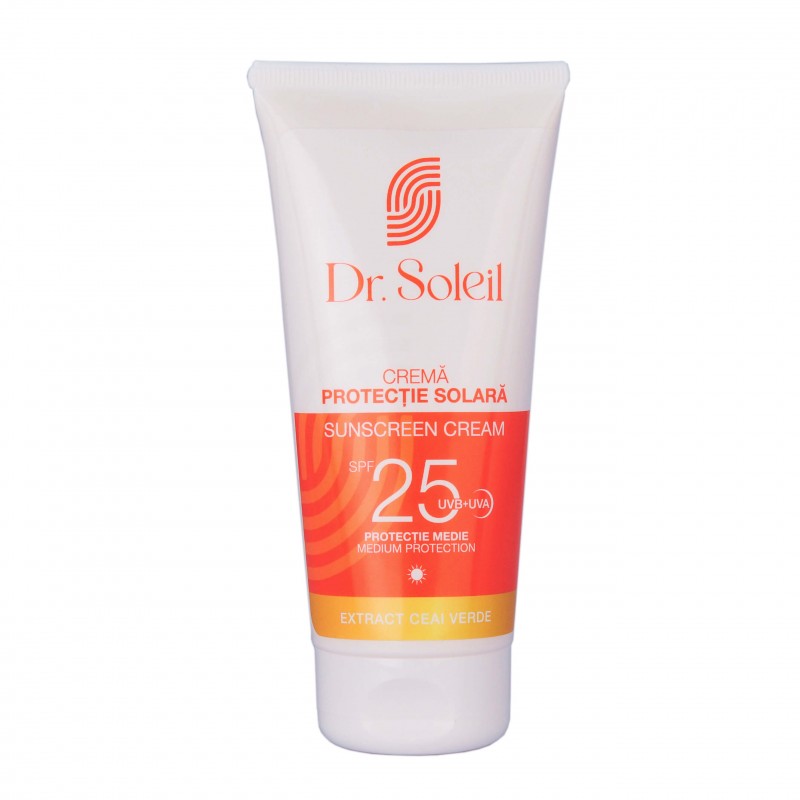 Crema protectie solara spf 25, uva/uvb dr. soleil, 200 ml