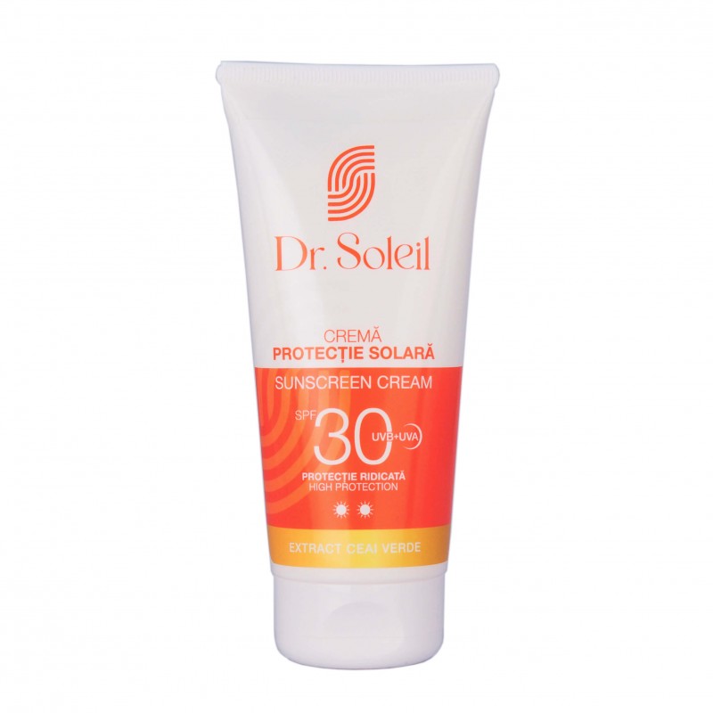 Crema protectie solara spf 30, uva/uvb dr. soleil, 200 ml