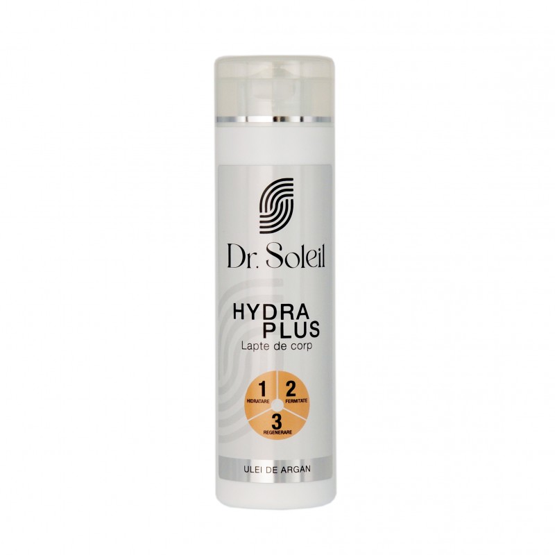 Lapte de corp hydra plus dr. soleil cu ulei de argan, 250 ml