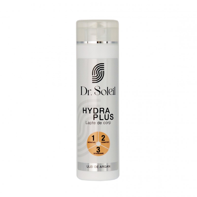 Lapte de corp Hydra Plus Dr. Soleil cu Ulei de Argan, 250 ml