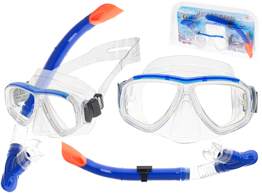 Set Masca + Snorkel pentru inot si scufundari, pentru adulti si adolescenti, dimensiune universala, reglabila