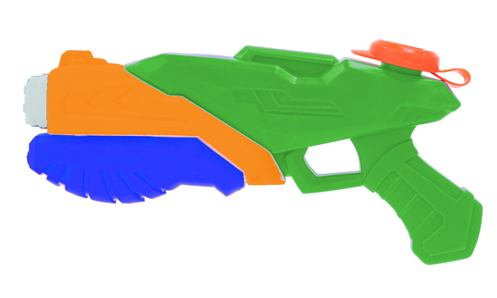 Pistol cu apa pentru copii MINI, volum 400ml, culoare Verde