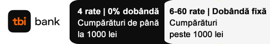 Plateste in Rate Credit Tbi bank